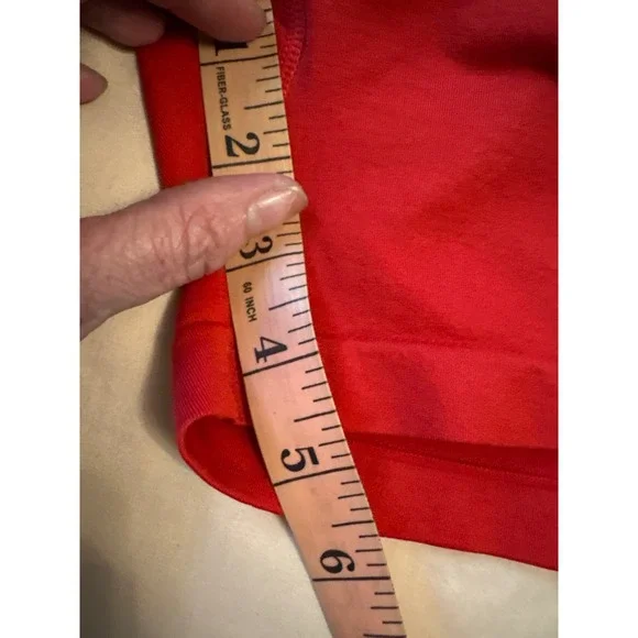 Gymreapers Red Seamless Shaping Activewear Shorts, Large - Picture 7 of 7